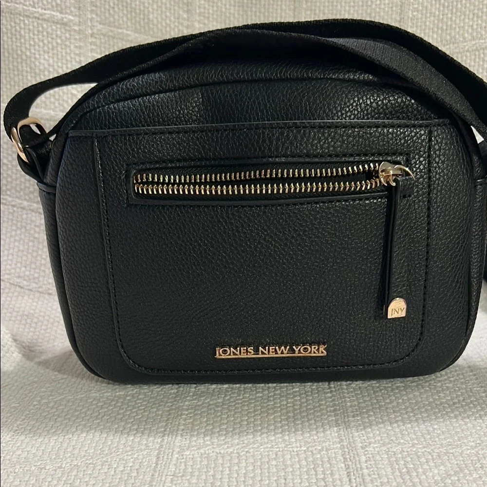 JONES NY Black Crossbody Bag